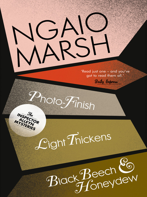 Title details for Inspector Alleyn 3-Book Collection 11 by Ngaio Marsh - Available